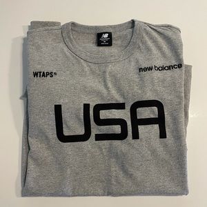New Balance x WTAPS long sleeve grey